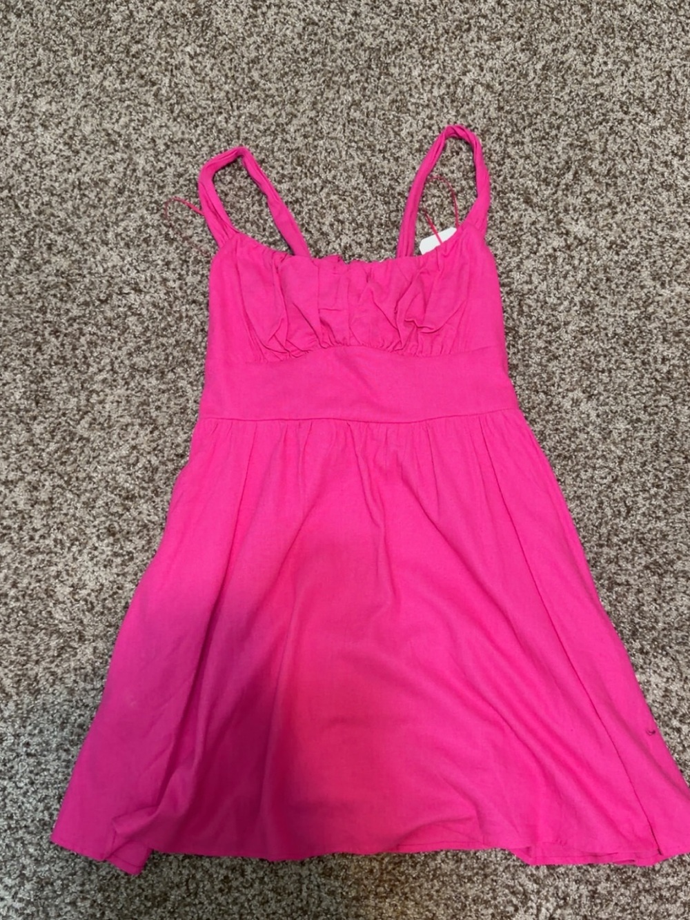 Altar'd State Bright Pink Mini Dress